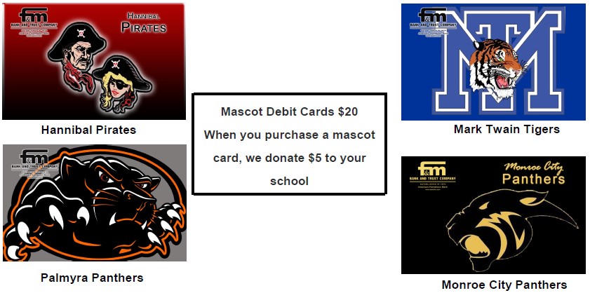 Debit Cards - Mascot Debit Cards - Mascot